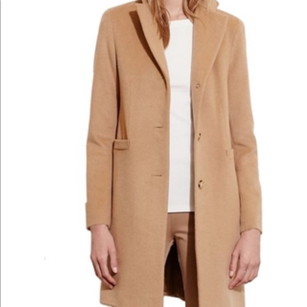 Ralph Lauren caramel coat
